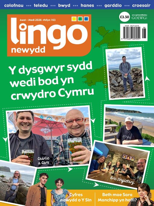 Cover image for Lingo Newydd